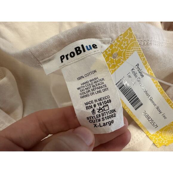 ProBlue Stitch Fix Venice BeachKeilie Graphic Short Sleeve Boxy Tee Shirt XL NEW - Picture 6 of 6